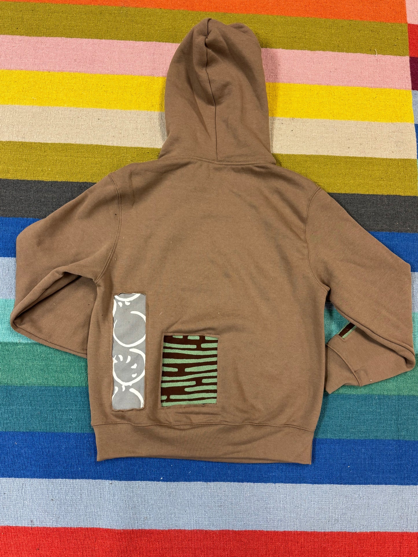 Scrap Fabric Hoodie - Size extra small