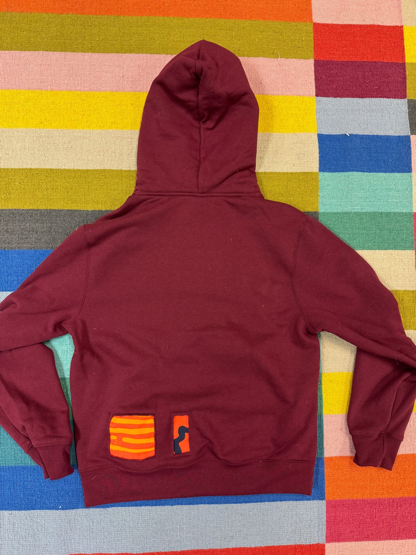 Scrap Fabric Hoodie - Size Small