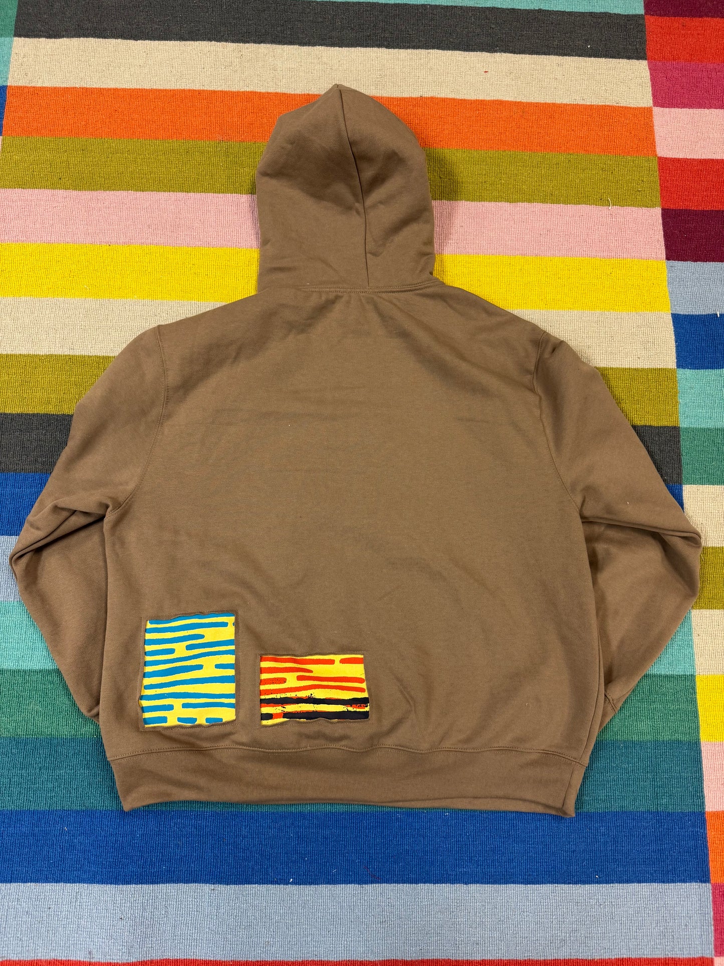 Scrap Fabric Hoodie - Size extra large